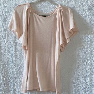 Ann Taylor Flutter Sleeve Sweater